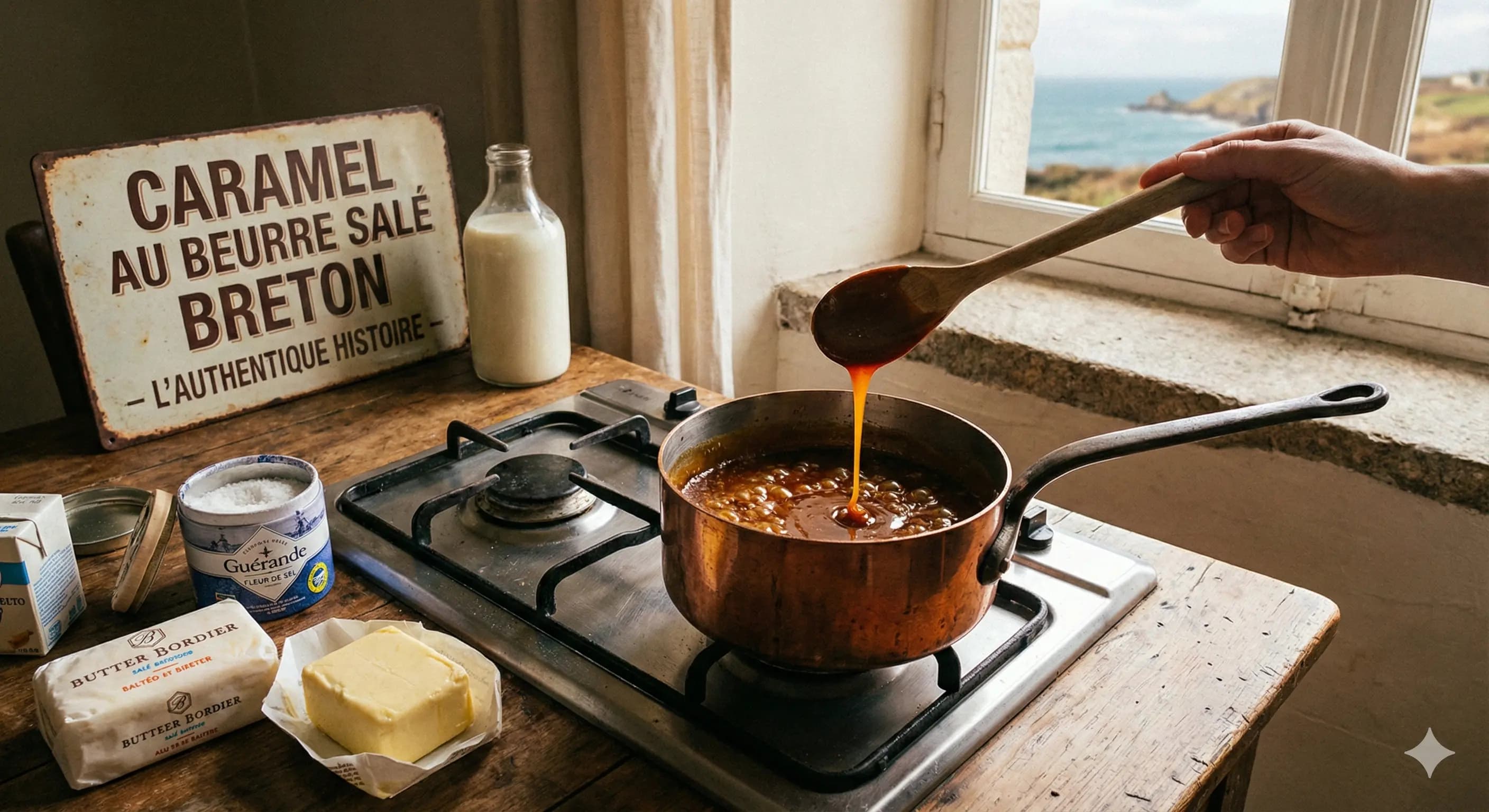L'histoire du caramel au beurre salé breton